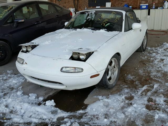 JM1NA351XL0153852 - 1990 MAZDA MX-5 MIATA WHITE photo 2