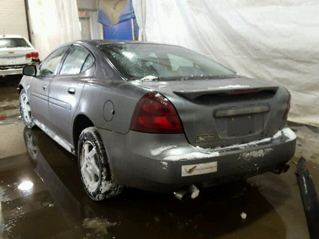 2G2WS542X41363689 - 2004 PONTIAC GRAND PRIX GRAY photo 3