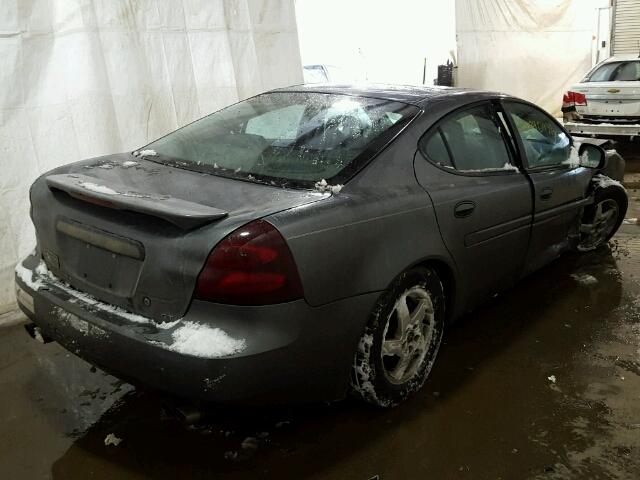 2G2WS542X41363689 - 2004 PONTIAC GRAND PRIX GRAY photo 4