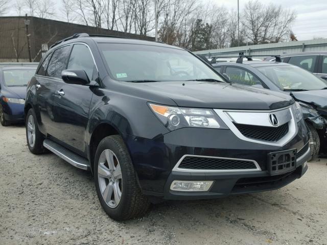 2HNYD2H42AH505149 - 2010 ACURA MDX TECHNO BLACK photo 1