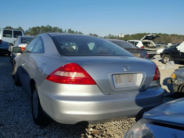 1HGCM722X4A023439 - 2004 HONDA ACCORD LX SILVER photo 3