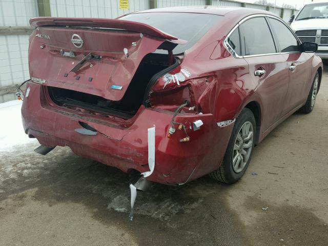 1N4AL3AP1EC197684 - 2014 NISSAN ALTIMA 2.5 MAROON photo 4