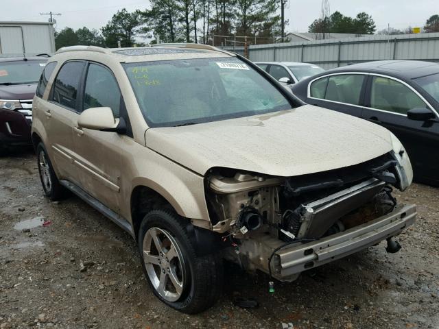 2CNDL73F976082311 - 2007 CHEVROLET EQUINOX LT GOLD photo 1