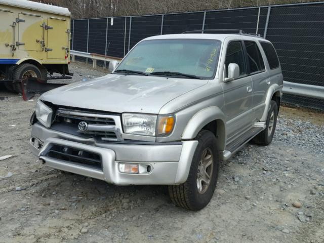 JT3HN87R1Y9038050 - 2000 TOYOTA 4RUNNER LI BEIGE photo 2