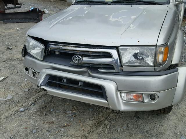 JT3HN87R1Y9038050 - 2000 TOYOTA 4RUNNER LI BEIGE photo 9