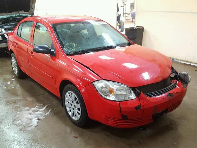 1G1AB5F56A7193495 - 2010 CHEVROLET COBALT LS RED photo 1