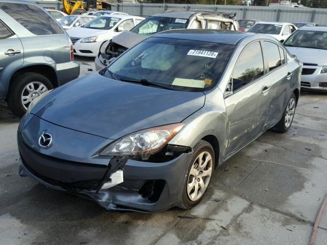 JM1BL1UG0C1588591 - 2012 MAZDA 3 I BLUE photo 2