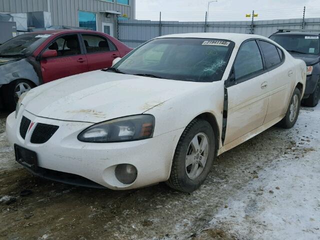 2G2WP552861236779 - 2006 PONTIAC GRAND PRIX WHITE photo 2