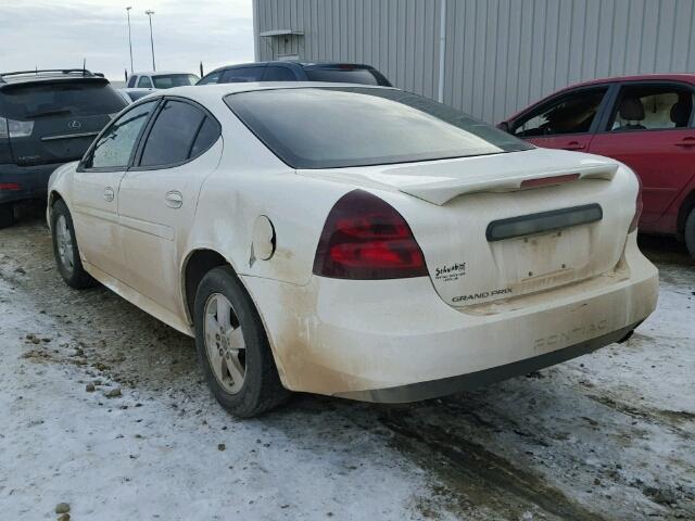 2G2WP552861236779 - 2006 PONTIAC GRAND PRIX Սպիտակ լուսանկար 3
