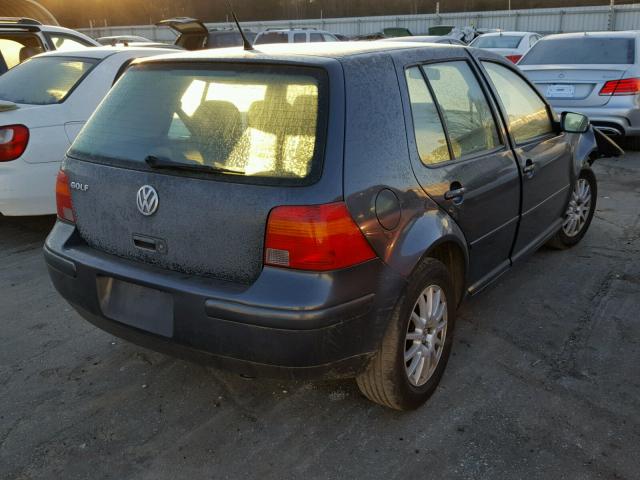 9BWGL61J364009962 - 2006 VOLKSWAGEN GOLF GLS BLUE photo 4