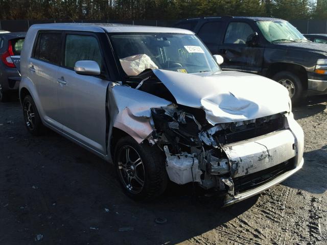 JTLKE50E191075854 - 2009 TOYOTA SCION XB SILVER photo 1