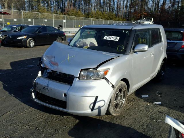 JTLKE50E191075854 - 2009 TOYOTA SCION XB 银色 照片 2