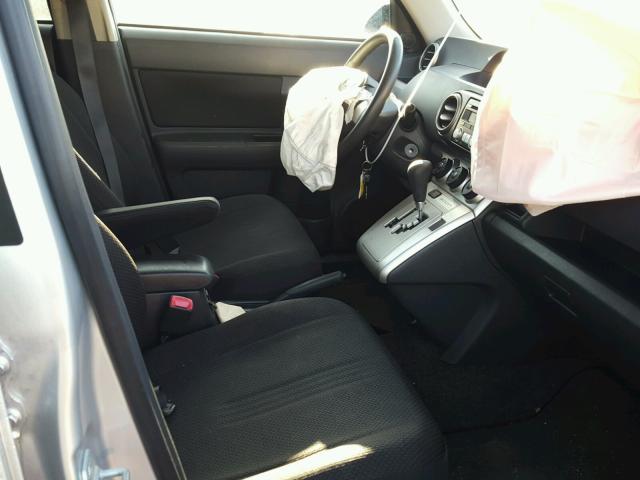 JTLKE50E191075854 - 2009 TOYOTA SCION XB 银色 照片 5