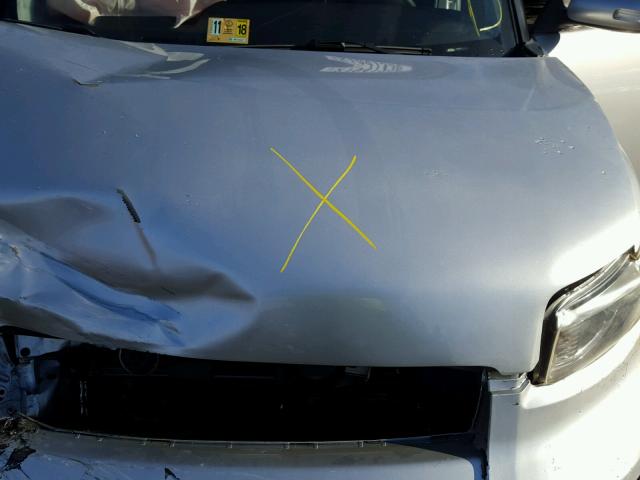 JTLKE50E191075854 - 2009 TOYOTA SCION XB 银色 照片 7