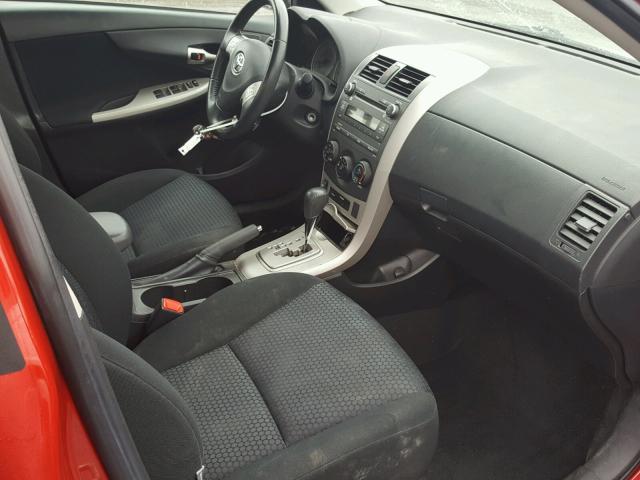 1NXBE4EE5AZ212565 - 2010 TOYOTA COROLLA XR 红色 照片 5