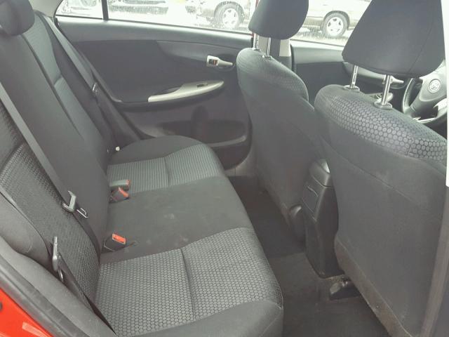 1NXBE4EE5AZ212565 - 2010 TOYOTA COROLLA XR 红色 照片 6