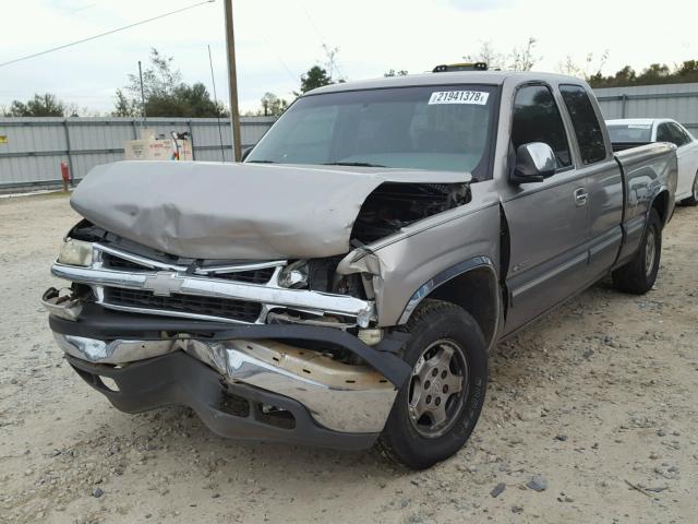 2GCEC19T0Y1127279 - 2000 CHEVROLET SILVERADO TAN photo 2