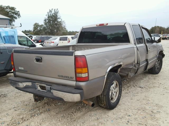 2GCEC19T0Y1127279 - 2000 CHEVROLET SILVERADO TAN photo 4