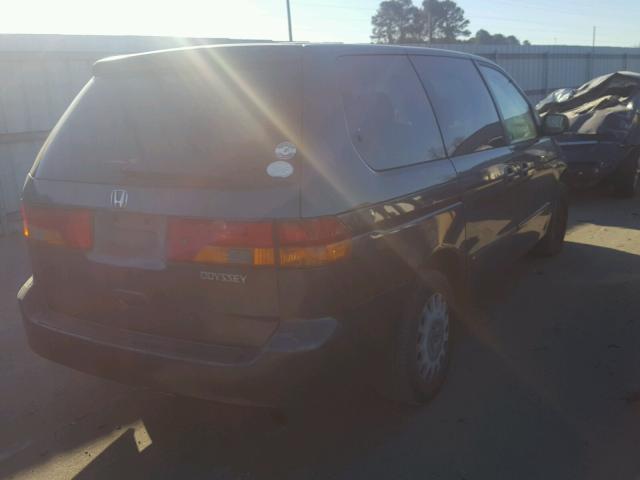 5FNRL18584B033498 - 2004 HONDA ODYSSEY LX GRAY photo 4