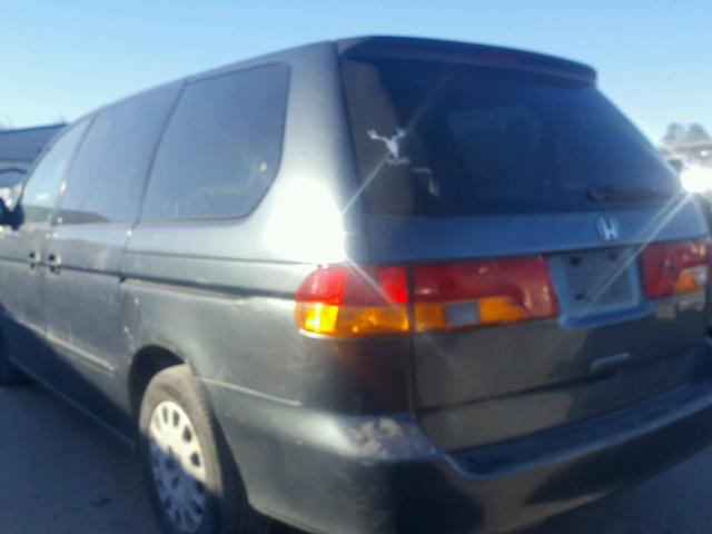 5FNRL18584B033498 - 2004 HONDA ODYSSEY LX GRAY photo 9