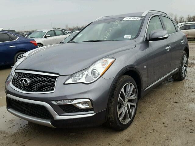 JN1BJ0RP3HM387379 - 2017 INFINITI QX50 GRAY photo 2