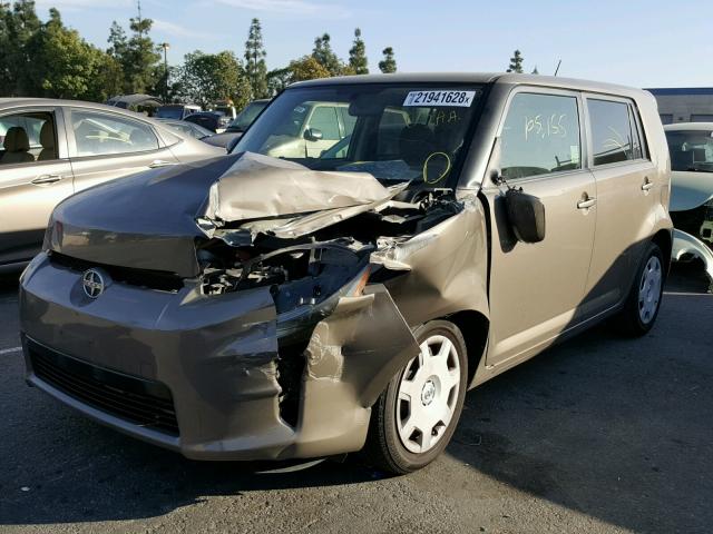 JTLZE4FE8EJ050654 - 2014 TOYOTA SCION XB BROWN photo 2