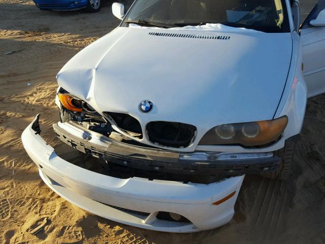 WBABD53404PL10801 - 2004 BMW 330 CI WHITE photo 9