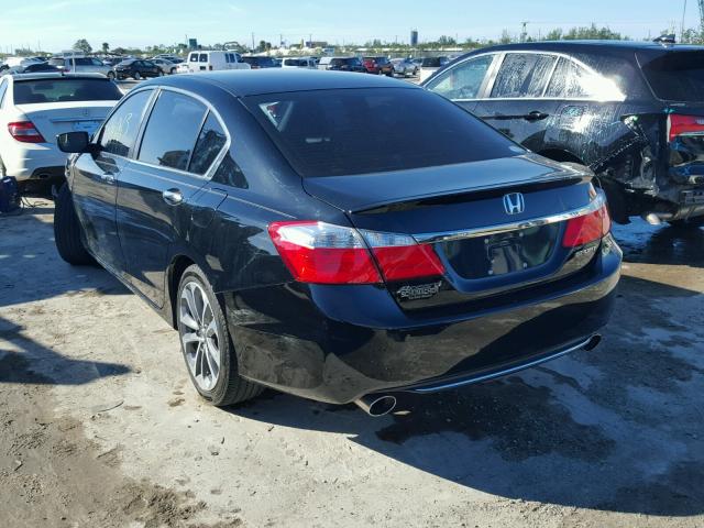 1HGCR2F59FA138383 - 2015 HONDA ACCORD SPO BLACK photo 3