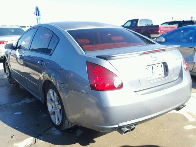 1N4BA41E87C834586 - 2007 NISSAN MAXIMA SE GRAY photo 3