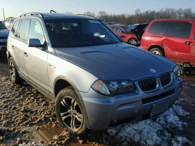 WBXPA93416WG89072 - 2006 BMW X3 3.0I SILVER photo 1