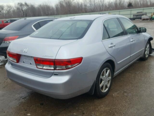 1HGCM66564A095964 - 2004 HONDA ACCORD EX SILVER photo 4