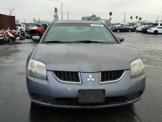 4A3AB36FX4E121474 - 2004 MITSUBISHI GALANT ES GRAY photo 9