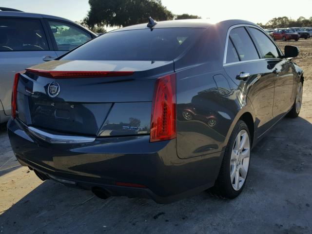 1G6AA5RXXE0167328 - 2014 CADILLAC ATS GRAY photo 4