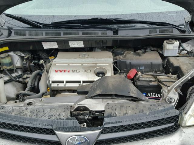 5TDZA23C84S204070 - 2004 TOYOTA SIENNA CE CHARCOAL photo 7