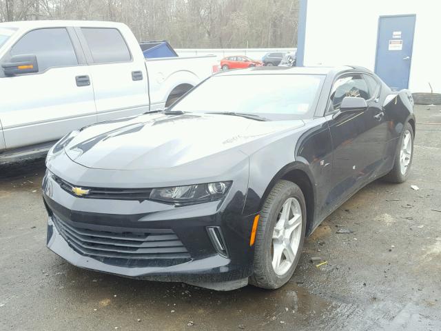 1G1FB1RS0G0157450 - 2016 CHEVROLET CAMARO LT BLACK photo 2