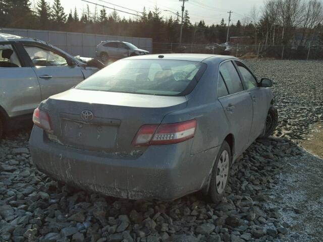 4T1BF3EKXBU585504 - 2011 TOYOTA CAMRY BASE GREEN photo 4