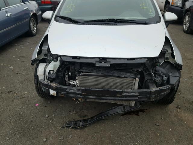 KNADM4A3XD6173613 - 2013 KIA RIO LX Արծաթագույն լուսանկար 9