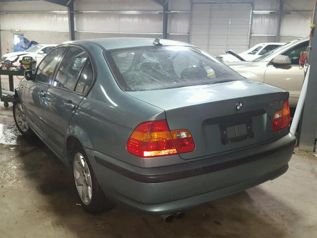 WBAEU33455PR18249 - 2005 BMW 325 XI GREEN photo 3