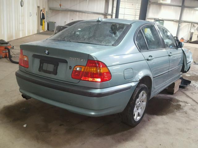 WBAEU33455PR18249 - 2005 BMW 325 XI GREEN photo 4