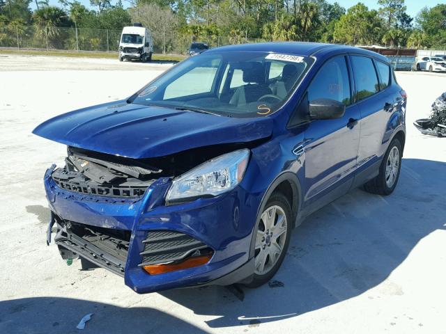 1FMCU0F7XGUC35817 - 2016 FORD ESCAPE S BLUE photo 2