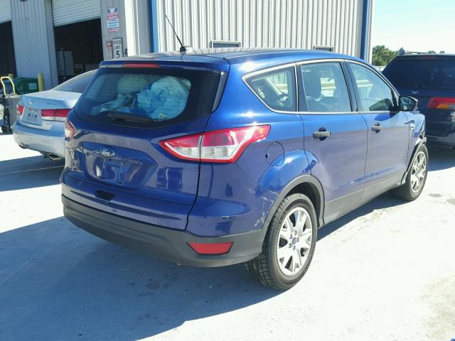 1FMCU0F7XGUC35817 - 2016 FORD ESCAPE S BLUE photo 4