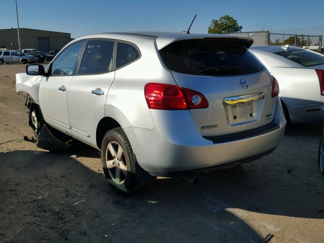 JN8AS5MV8CW369857 - 2012 NISSAN ROGUE S SILVER photo 3