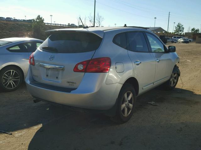 JN8AS5MV8CW369857 - 2012 NISSAN ROGUE S SILVER photo 4