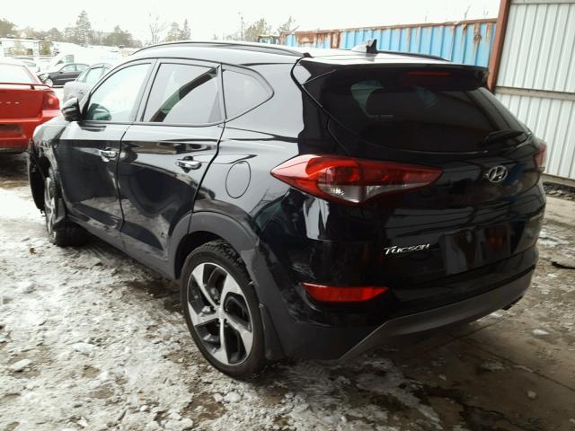 KM8J3CA29GU262286 - 2016 HYUNDAI TUCSON LIM BLACK photo 3