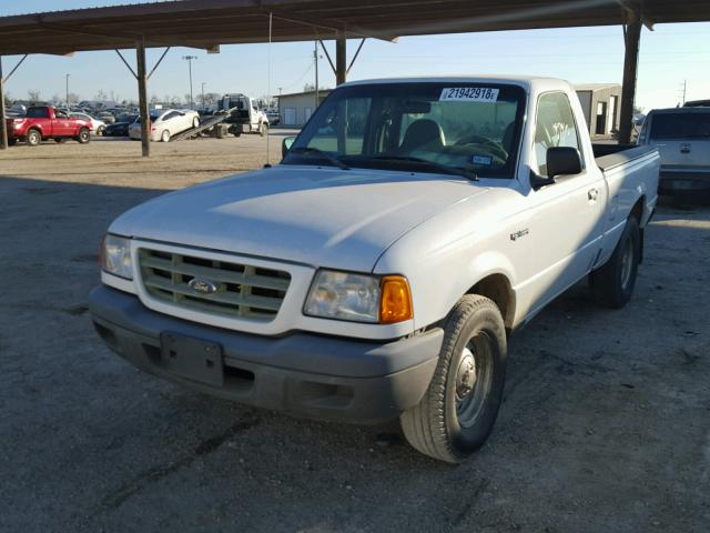 1FTYR10DX3PA76595 - 2003 FORD RANGER WHITE photo 2