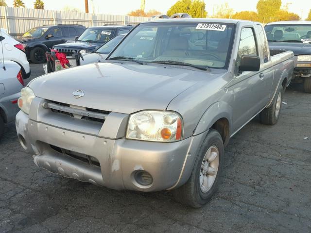 1N6DD26S61C377181 - 2001 NISSAN FRONTIER K SILVER photo 2