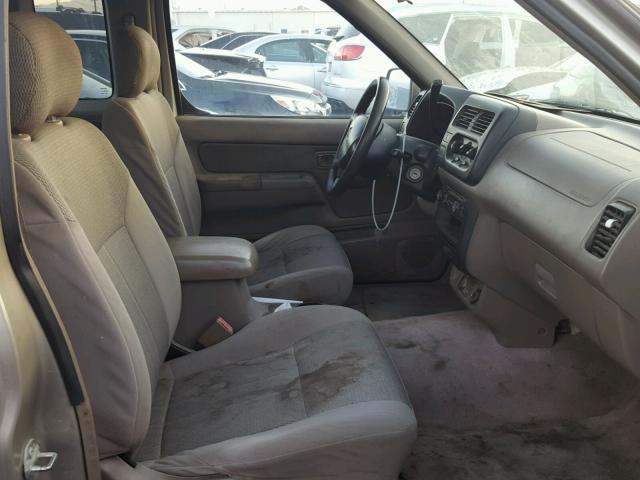 1N6DD26S61C377181 - 2001 NISSAN FRONTIER K SILVER photo 5