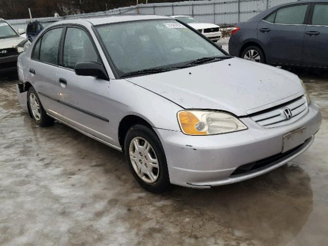 2HGES16311H922606 - 2001 HONDA CIVIC DX SILVER photo 1