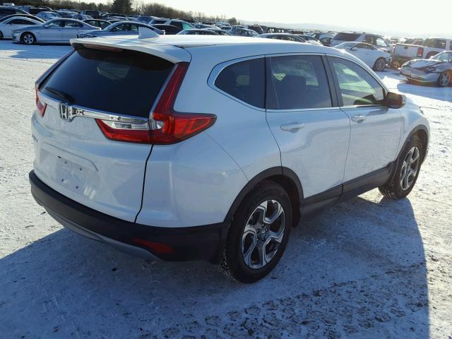 2HKRW1H59HH506100 - 2017 HONDA CR-V EX WHITE photo 4