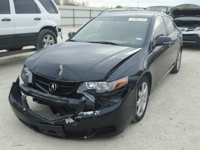 JH4CL96955C007724 - 2005 ACURA TSX BLACK photo 2